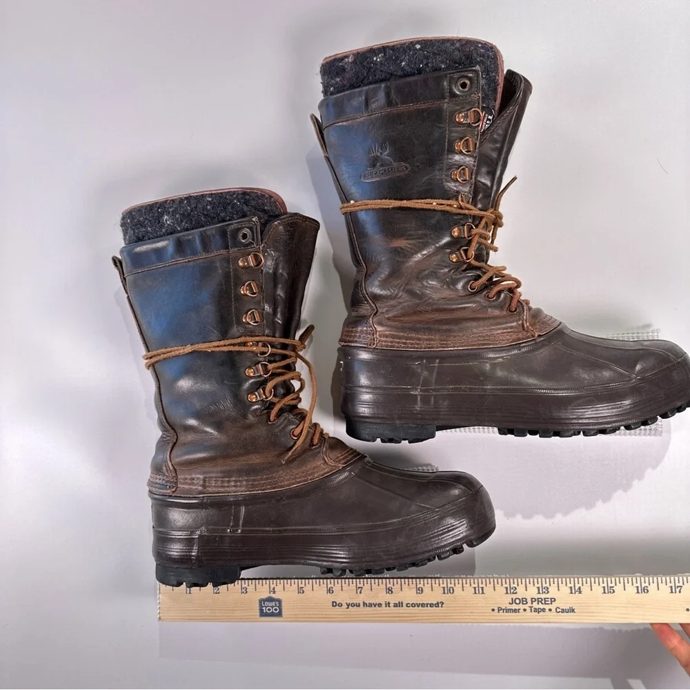 LaCrosse Men’s Buckmaster Insulated Pac Boots Brown USA Made